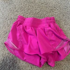 Women's PowPink Lululemon Shorts Size 0